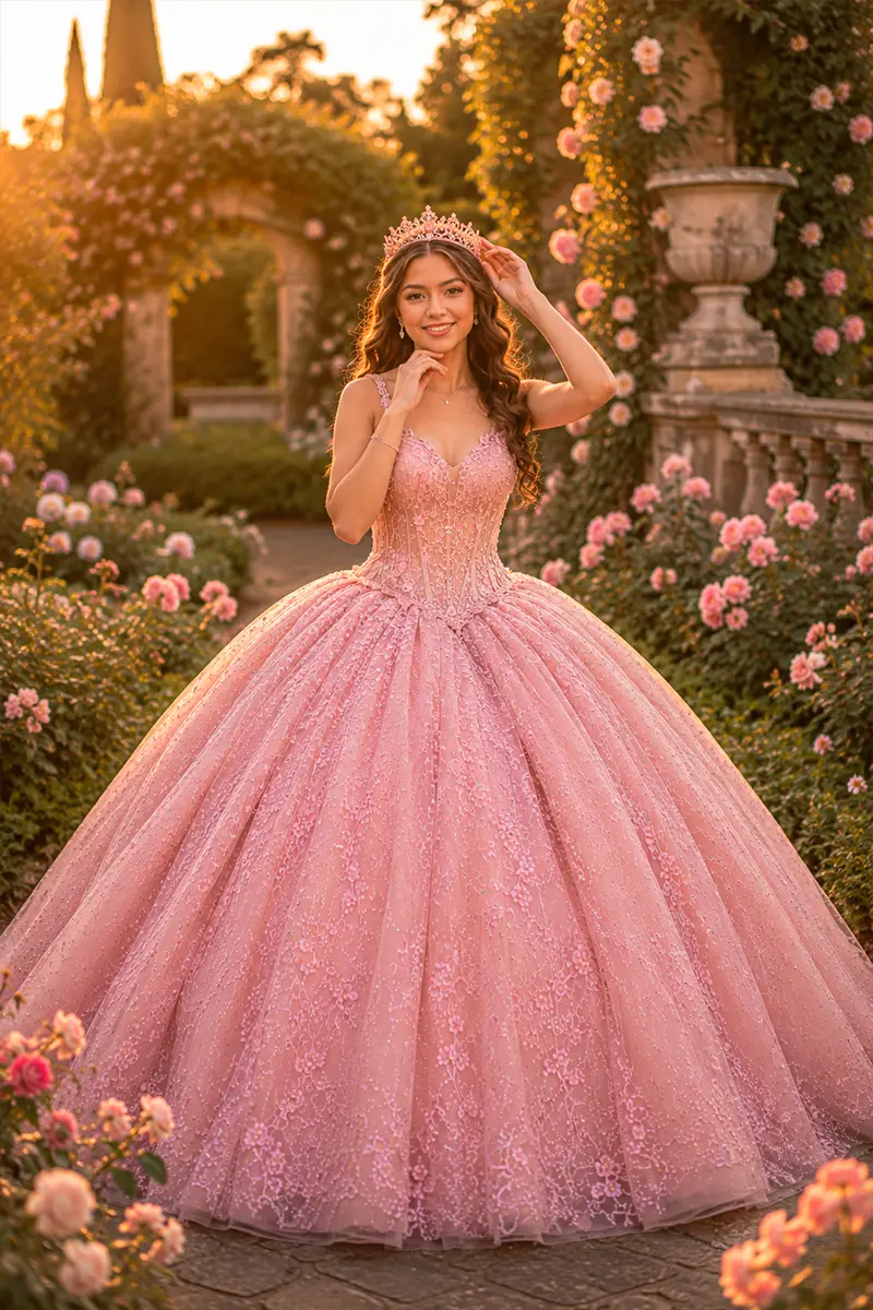 quinceañera rosa 4